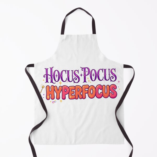 Item preview, Hocus Pocus Hyperfocus - Funny Colorful Halloween Magic Typography Funny ADHD Neurdivergent Quote designed and sold by Neurospicy Trolls.
