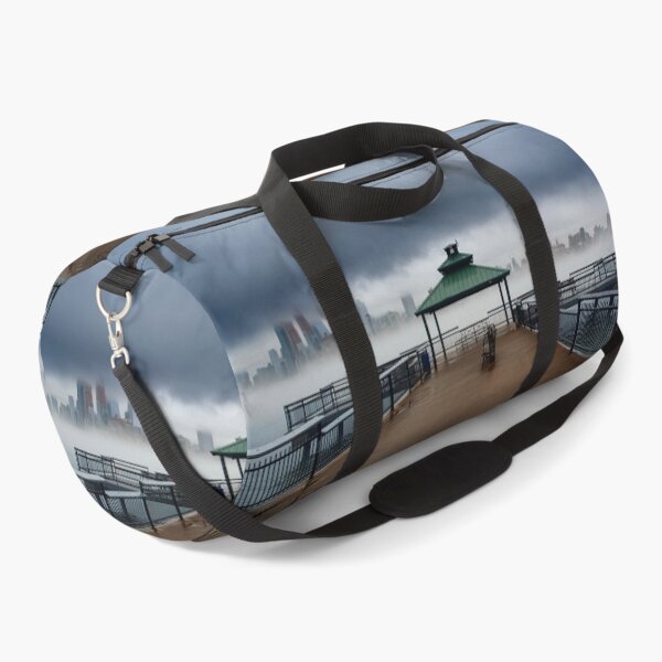 Item preview, New York City Skyline - Panoramic Fog On The Hudson River designed and sold by DGMaxShop.
