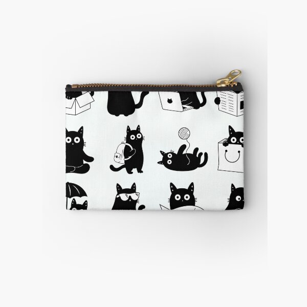 Item preview, Cute Black Cats Vector Illustration – Sweet Adorable Kitten Artwork for Cat Lovers designed and sold by DibujandoPorfa.