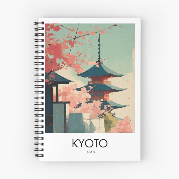 Item preview, Kyoto – Cherry Blossom Pagoda Travel Print, Japan designed and sold by MarkedArtPrints.