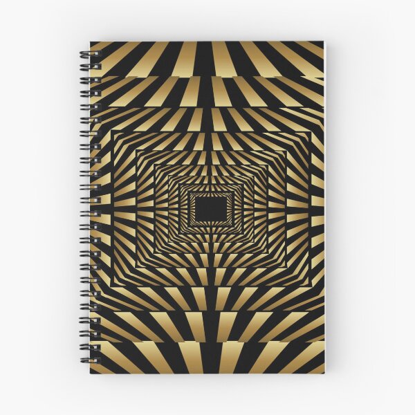 Item preview, Art Deco Optical Illusion designed and sold by AmbientArtCo.
