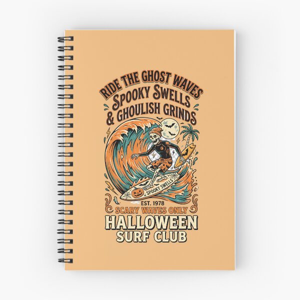Item preview, Ride the ghost waves - Spooky swells & ghoulish grinds - Halloween for surfers designed and sold by ParadoxParadox.