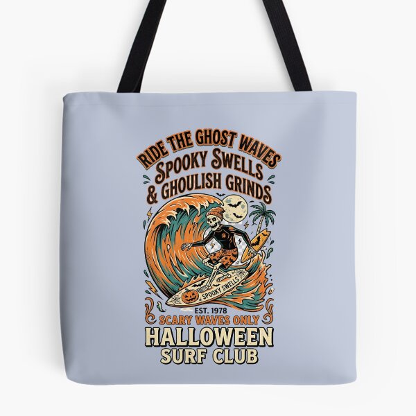 Item preview, Ride the ghost waves - Spooky swells & ghoulish grinds - Halloween for surfers designed and sold by ParadoxParadox.