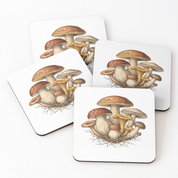 Artikelvorschau, Connected by Hidden Roots – Mushroom Unity Art entworfen und verkauft von Cristhian Almanza.