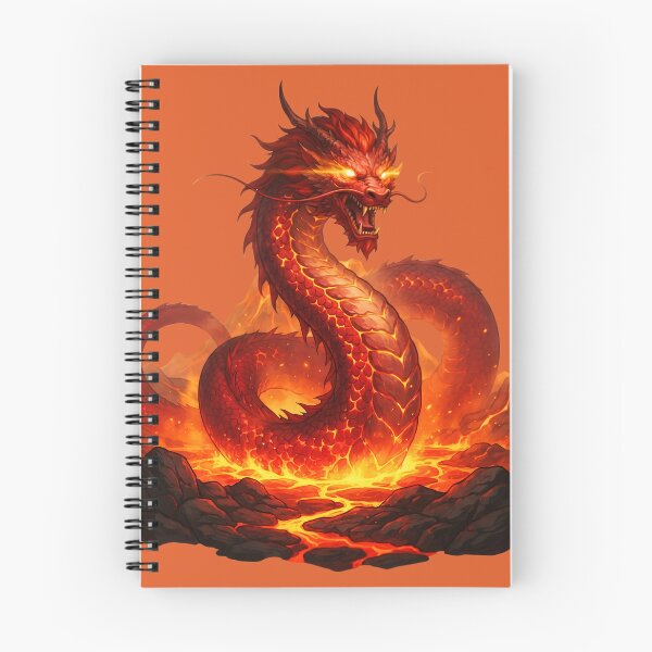 Item preview, Fiery Dragon Lava Flame Fantasy Artwork designed and sold by Ammeluk.