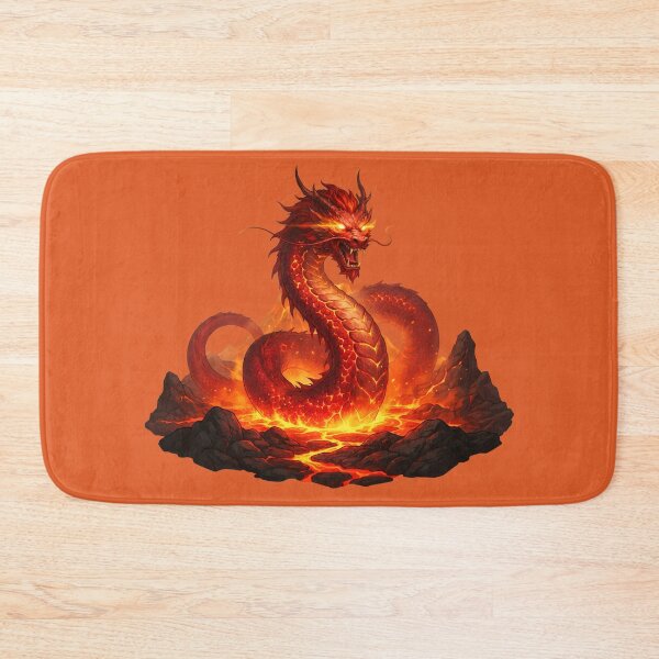 Item preview, Fiery Dragon Lava Flame Fantasy Artwork designed and sold by Ammeluk.