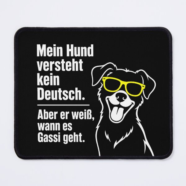 Item preview, Mein Hund versteht kein Deutsch - Lustiger Gassi Spruch designed and sold by Rhafourde.