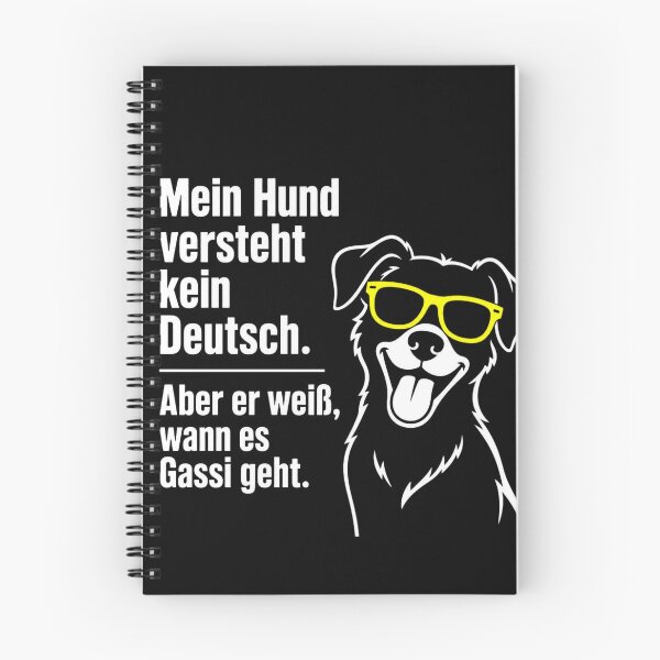Item preview, Mein Hund versteht kein Deutsch - Lustiger Gassi Spruch designed and sold by Rhafourde.