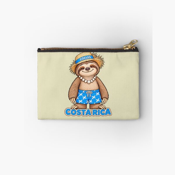 Item preview, Costa Rica Sloth lover Cocles Beach Tribute designed and sold by OuterFuselage.
