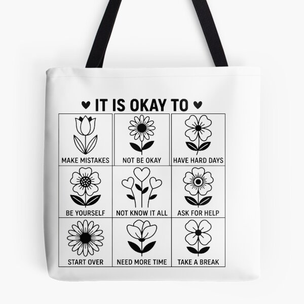 Item preview, Positive Affirmations Mental Health Matters Boho Flowers designed and sold by w66aboo.