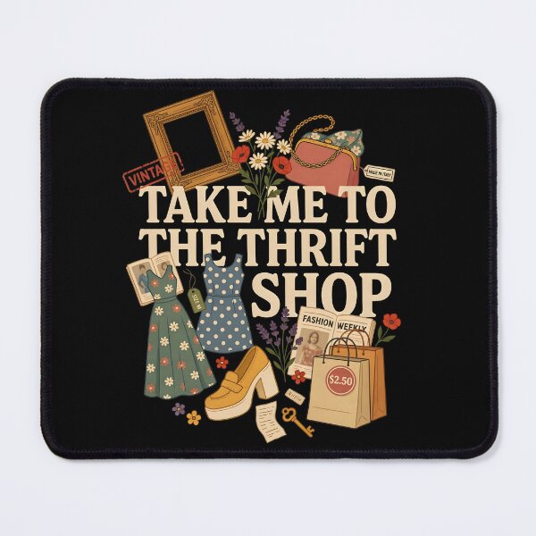 Item preview, Take Me to The Thrift Shop Vintage Cottagecore Aesthetic designed and sold by Redgiant87x.