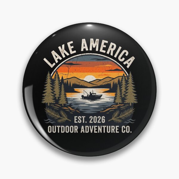 Item preview, Lake Ontario Canada Proud Retro Sunset Great Lakes Cottage Life Camping Fishing Boating Buy Canadian Support Local Ontario Gift designed and sold by 519xdesign.