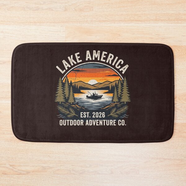 Item preview, Lake Ontario Canada Proud Retro Sunset Great Lakes Cottage Life Camping Fishing Boating Buy Canadian Support Local Ontario Gift designed and sold by 519xdesign.