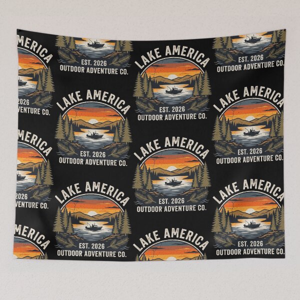 Item preview, Lake Ontario Canada Proud Retro Sunset Great Lakes Cottage Life Camping Fishing Boating Buy Canadian Support Local Ontario Gift designed and sold by 519xdesign.