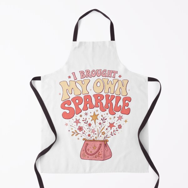 Item preview, Vintage 60s Women Graphic Tee - I Brought My Own Sparkle designed and sold by ice-apparel.
