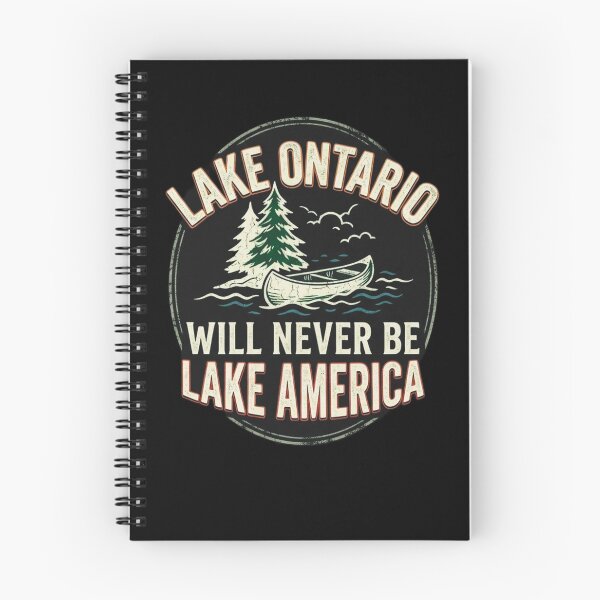 Item preview, Lake Ontario Canada Proud Retro Sunset Great Lakes Cottage Life Camping Fishing Boating Buy Canadian Support Local Ontario Gift designed and sold by 519xdesign.
