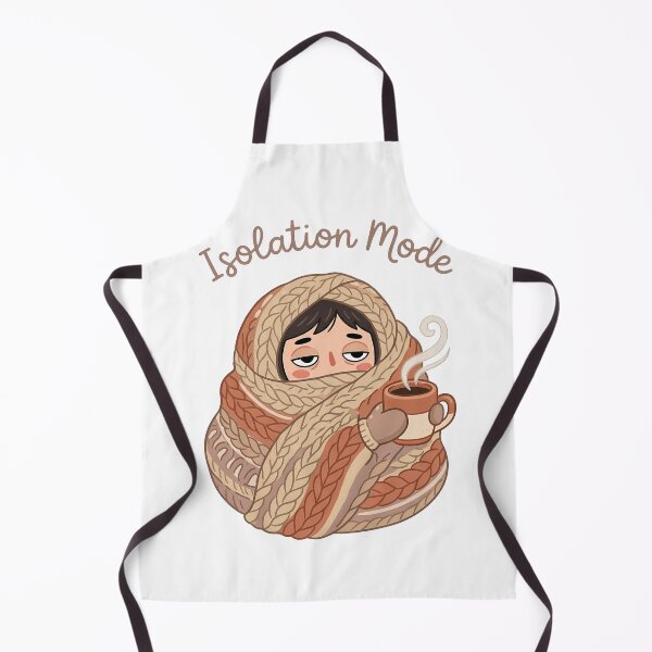 Item preview, solation Mode Introvert Blanket Burrito Coffee Lover Mental Health designed and sold by WorldShop17.