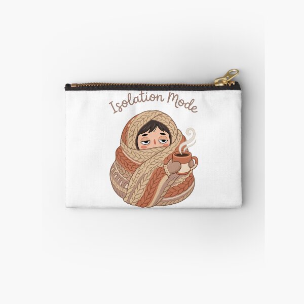 Item preview, solation Mode Introvert Blanket Burrito Coffee Lover Mental Health designed and sold by WorldShop17.