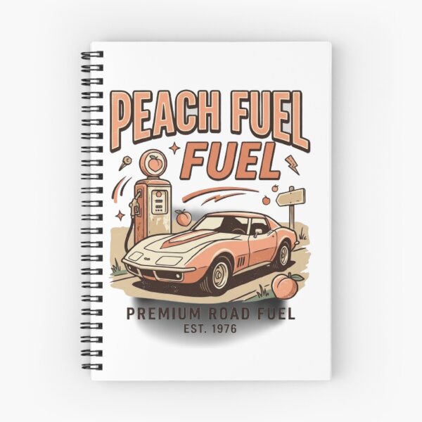 Item preview, Peach Fuel-peachy-peaches-car lovers-just peachy-classic car-1976-pink designed and sold by heroes-one.