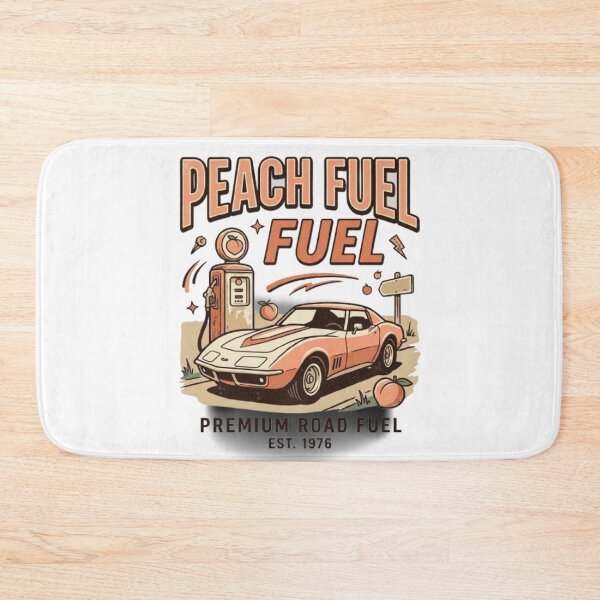 Item preview, Peach Fuel-peachy-peaches-car lovers-just peachy-classic car-1976-pink designed and sold by heroes-one.