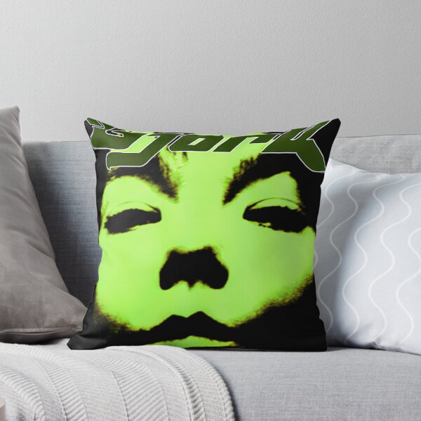 Item preview, Bjorks Homogenics Vintage Face Logo (Green) designed and sold by Velmoraqs.