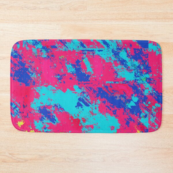 Item preview, Pink Blue Messy Retro 80s Glitch designed and sold by frauenbrauen.