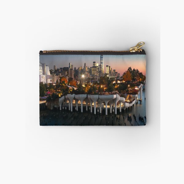 Item preview, New York City Skyline - Manhattan Little Island Night Art designed and sold by DGMaxShop.