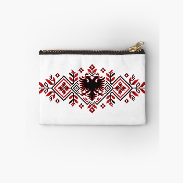 Item preview, Albanian Eagle Traditional Folk Pattern designed and sold by NorthPeak Studio.