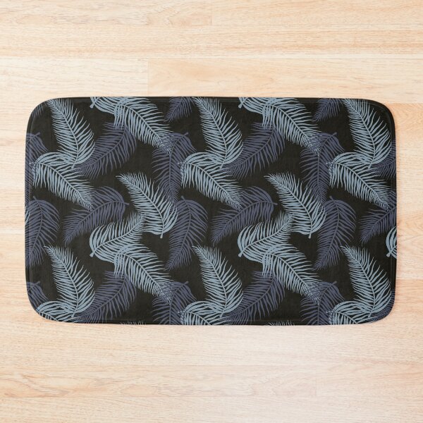 Item preview, Tropical Palms Print - Indigo Night Black designed and sold by Daniel Bevis Design.