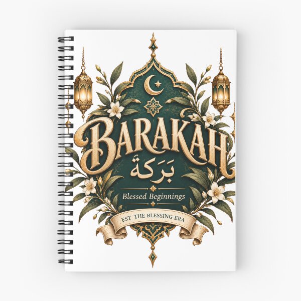 Item preview, Barakah Blessed Beginnings Islamic Design designed and sold by InkroarCo.