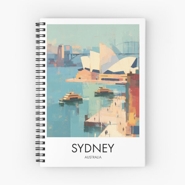 Item preview, Sydney – Opera House Harbour Travel Print, Australia designed and sold by MarkedArtPrints.