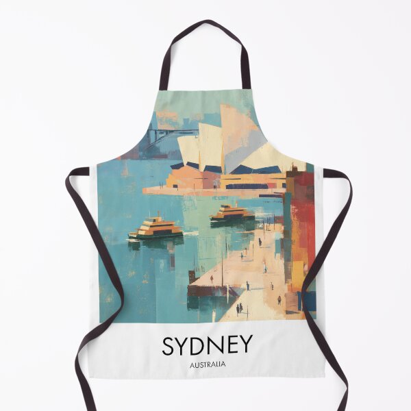 Item preview, Sydney – Opera House Harbour Travel Print, Australia designed and sold by MarkedArtPrints.