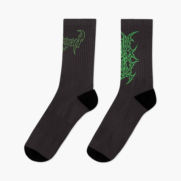 Item preview, Unhinged Death Metal Logo T-Shirt | Neon Green Gothic Streetwear designed and sold by Vanelluna.