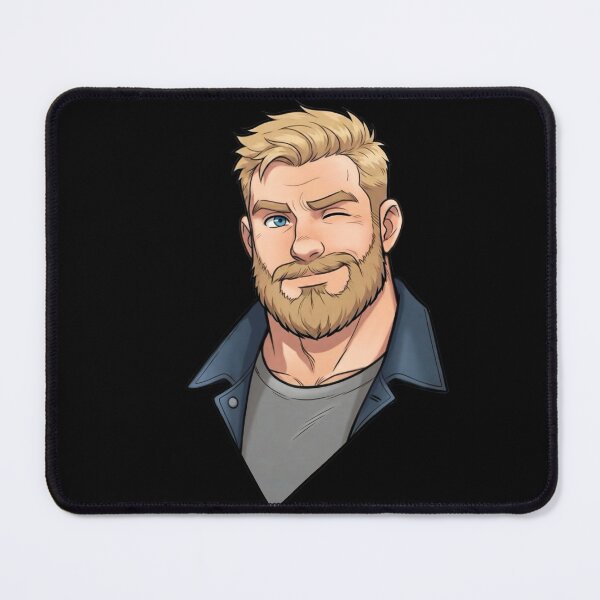 Item preview, Gay Bear Face | Gay Bear Portrait Illustration designed and sold by BrokenLabel.
