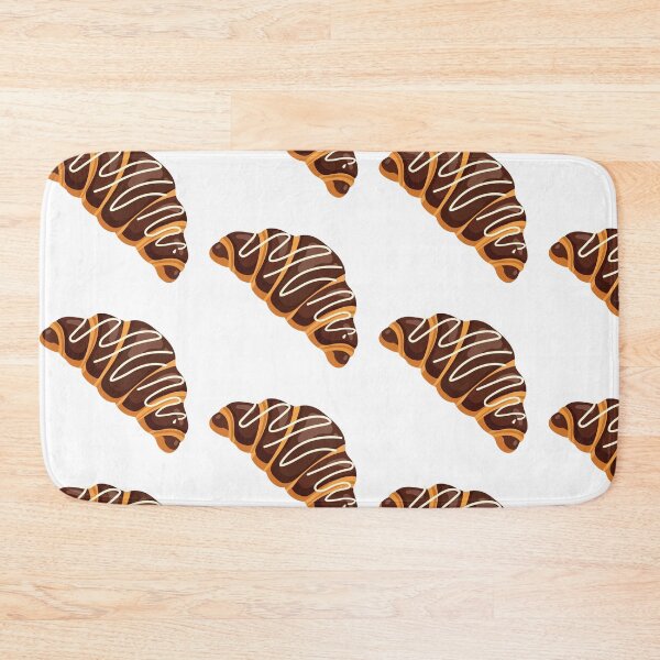 Item preview, Chocolate Drizzled French Croissant  designed and sold by BetweenForms.