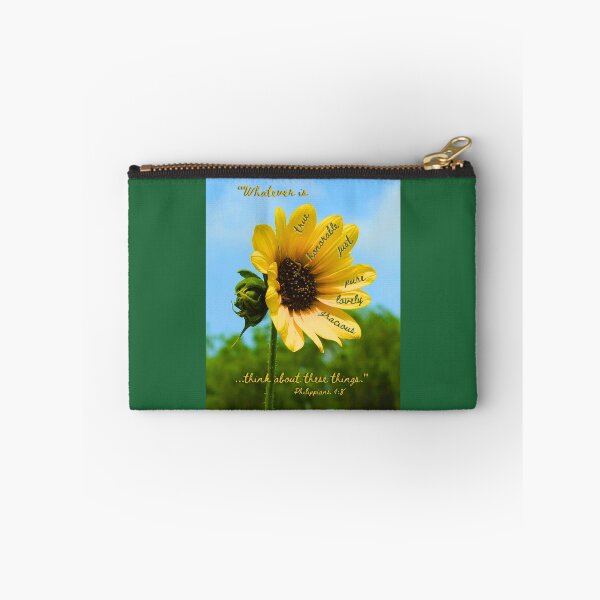 Item preview, Sunflower Philippians 4:8 designed and sold by boldtvillemayor.