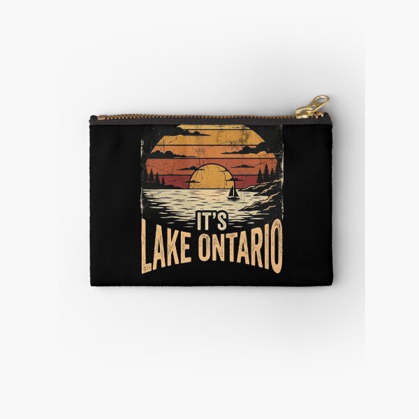 Item preview, It's Lake Ontario Canada Proud Retro Sunset Great Lakes Cottage Life Camping Fishing Boating Buy Canadian Support Local Ontario Gift designed and sold by 519xdesign.