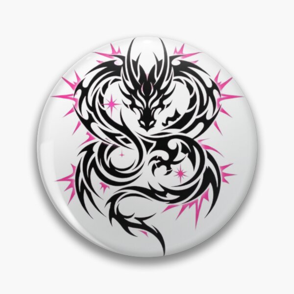 Item preview, The tribal Chinese dragon designed and sold by BiaSMartins.
