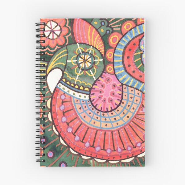 Item preview, Vibrant Bird in Bloom Pattern designed and sold by Fani*.