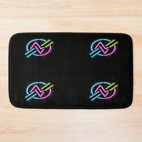 Item preview, Neon Cyberpunk Energy Sign - Futuristic Gamer Logo Art designed and sold by Breezes-of-Ida.