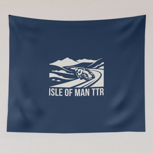 Item preview, Isle of Man TT Mountain Course Linocut Superbike Graphic designed and sold by KiwiRider.