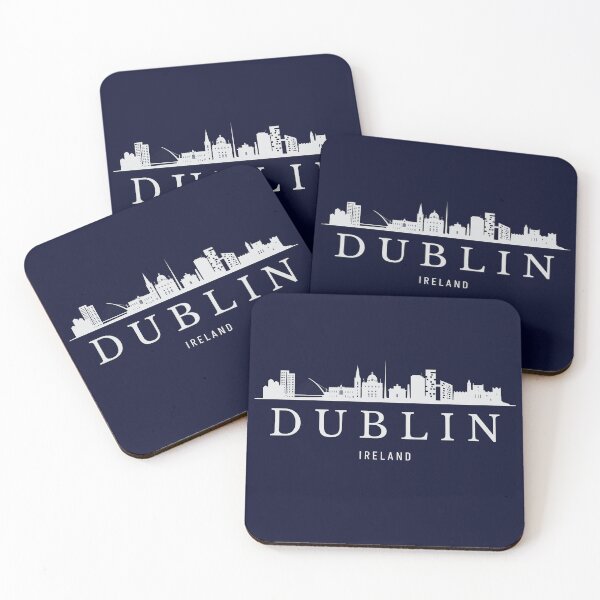 Item preview, Dublin skyline, Dublin, Ireland designed and sold by Dressyourflag.