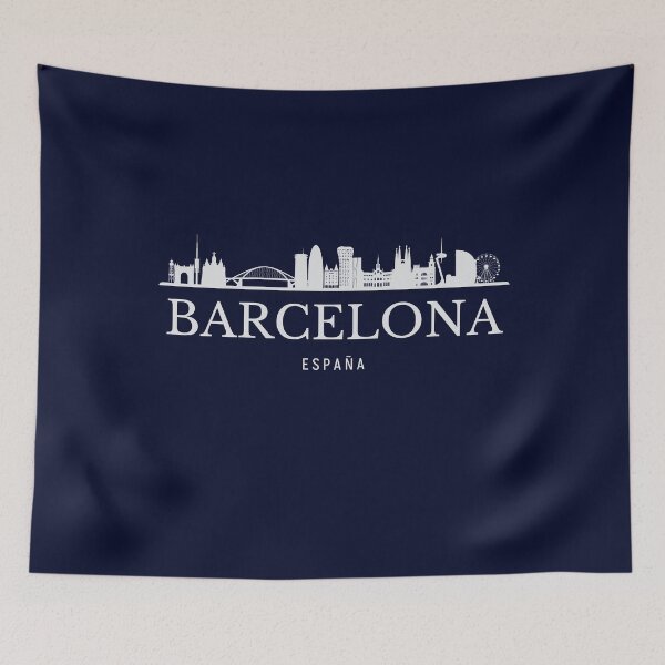 Item preview, Horizonte de Barcelona, Barcelona España designed and sold by Dressyourflag.