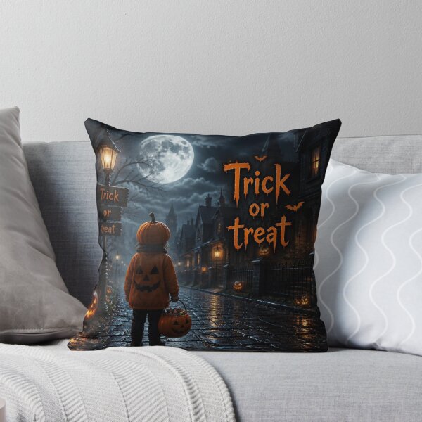 Item preview, HALLOWEEN LONELY PUMPKIN WITH CANDIES designed and sold by Alwaysready!!!.