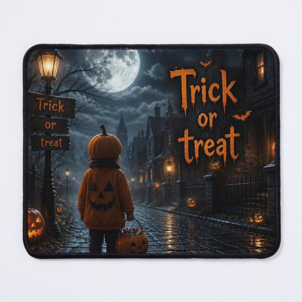 Item preview, HALLOWEEN LONELY PUMPKIN WITH CANDIES designed and sold by Alwaysready!!!.