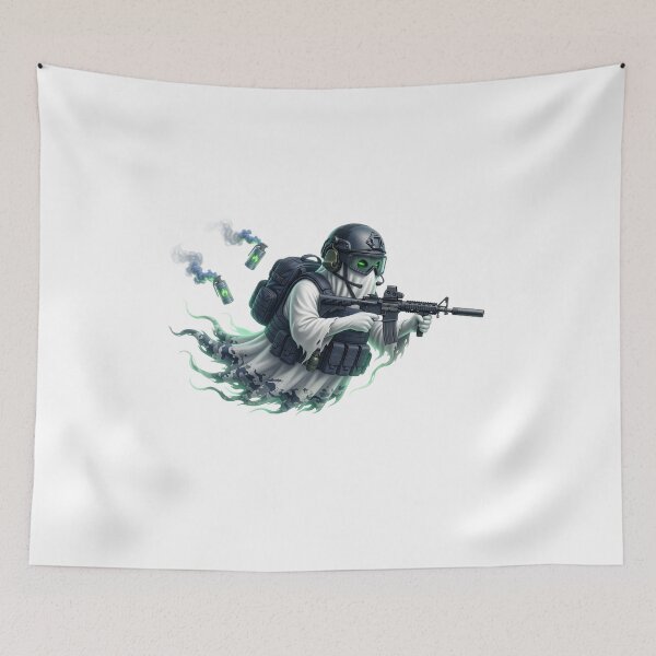 Item preview, Ghost Soldier By Rawlifegraphic designed and sold by RAWLIFEGRAPHIC.