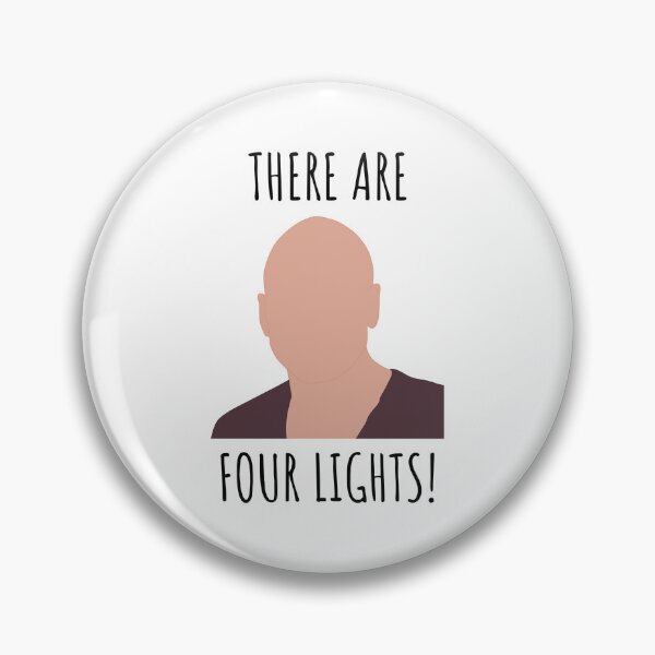 Item preview, Four Lights - Captain Picard Faceless Art designed and sold by RoseDesigns05.