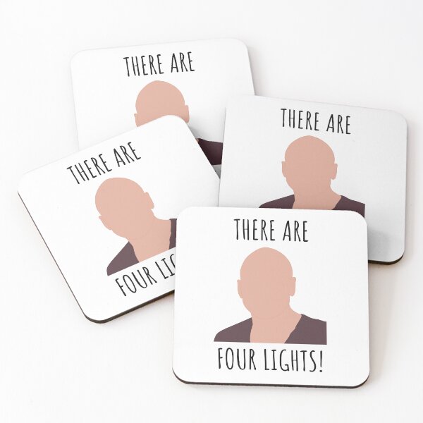Item preview, Four Lights - Captain Picard Faceless Art designed and sold by RoseDesigns05.