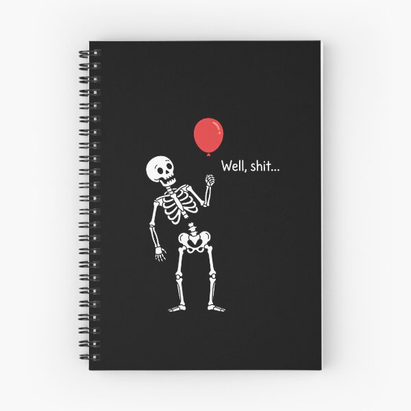 Item preview, skeleton-lost-balloon designed and sold by w66aboo.