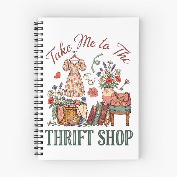Item preview, Take Me to The Thrift Shop Vintage Cottagecore Thrifter designed and sold by Redgiant87x.